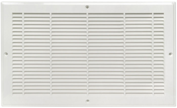 30 x 6 Baseboard Return Plastic - White